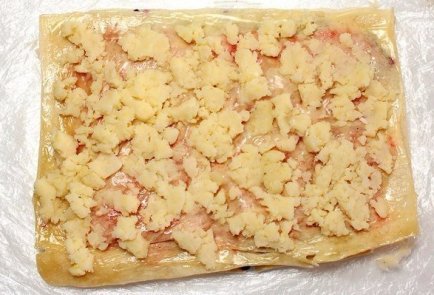 Сельдь под шубой в тонком лаваше