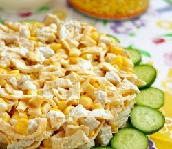 Как приготовить вкусный куриный салат