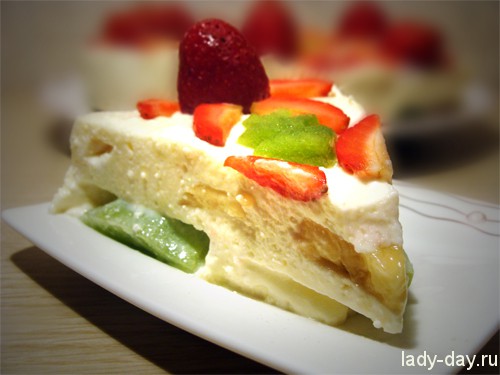 Творожный торт