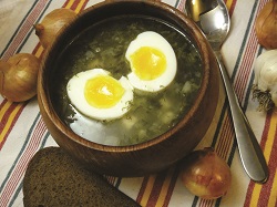 Похлебка из крапивы Рецепт старинной русской кухни