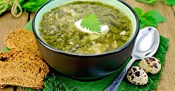 Похлебка из крапивы Рецепт старинной русской кухни