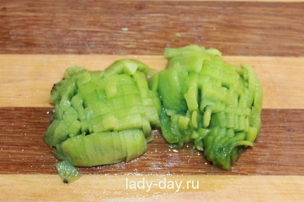 киви порезать