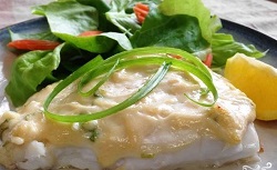 Рыба, запеченная под сливочным соусом Как приготовить вкусную рыбу