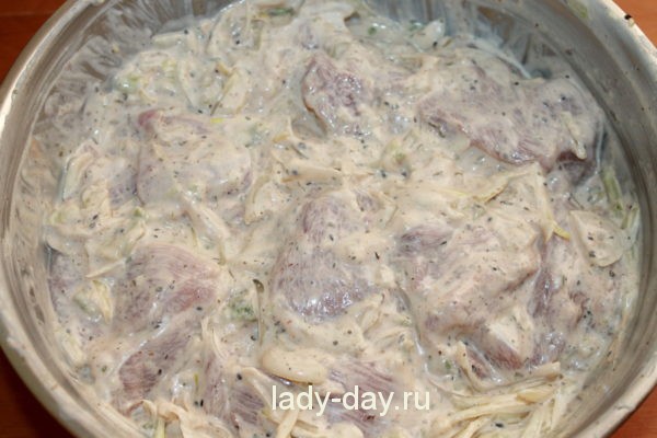 замариновать