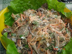 Простые рецепты вкусных салатов