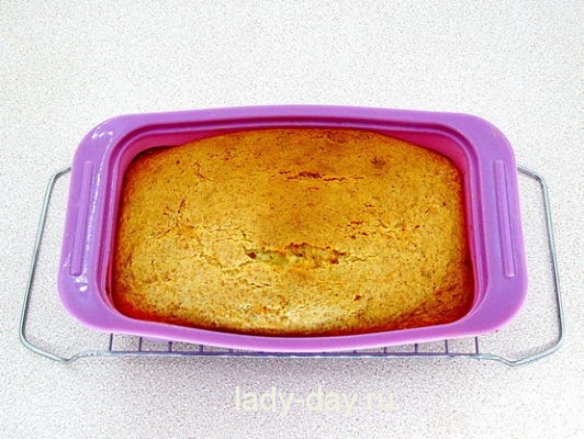 кекс в силиконовой форме