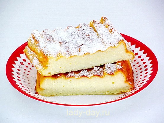 готовая запеканка из творога