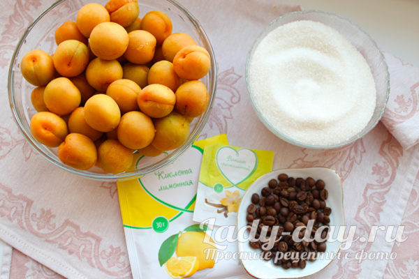 абрикосы и кофе