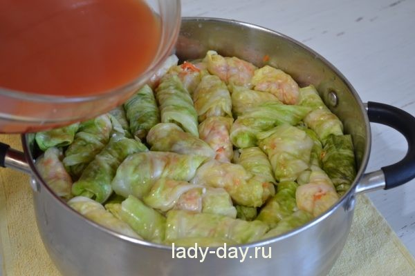 голубцы в кастрюле