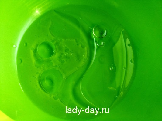 вода и масло