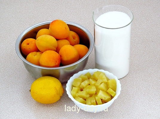 абрикосы лимон
