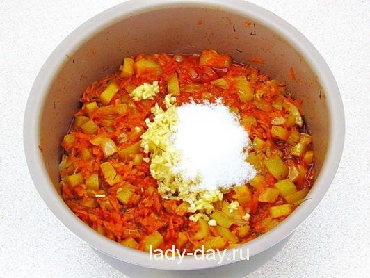 чеснок и сахар