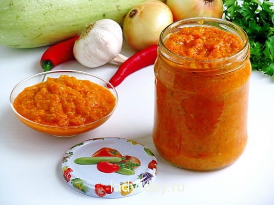 икра из кабачков