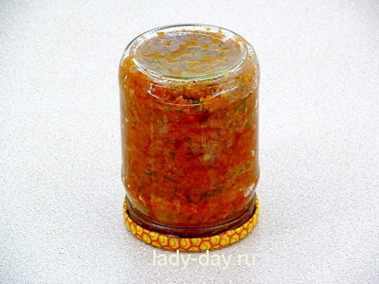 луковая икра в банке