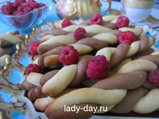 Песочное печенье, рецепт с фото пошагово в духовке