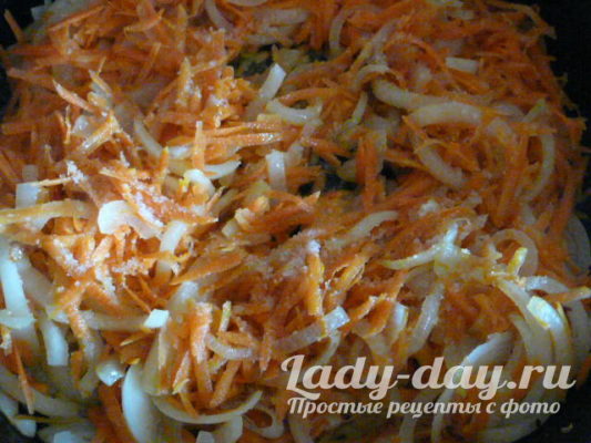 морковь с луком