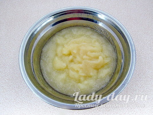 пюре яблочное