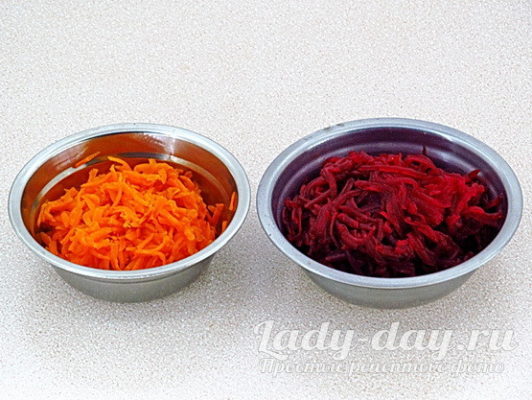 свекла и морковь