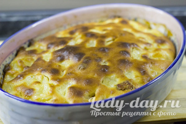 Готовый пирог