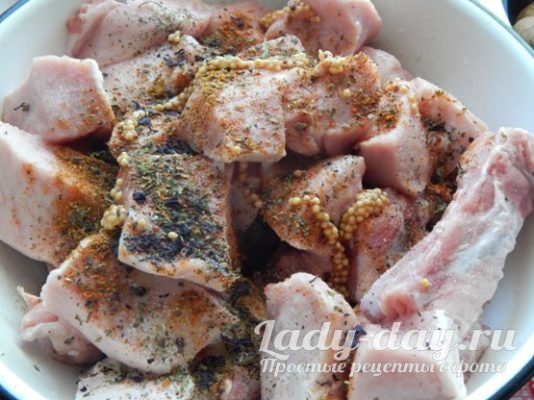 мясо со специями