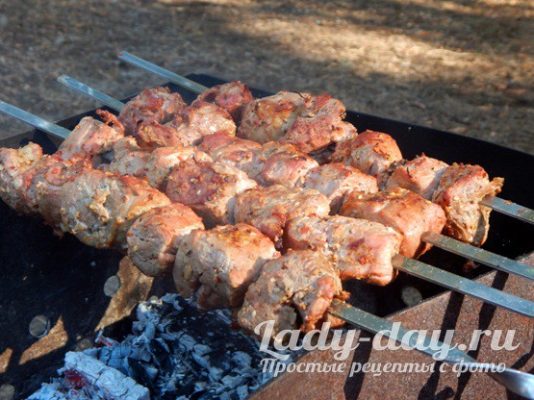 жарим шашлык