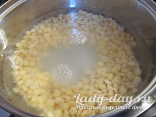 Замочить горох