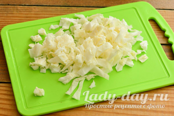 нашинковать капусту