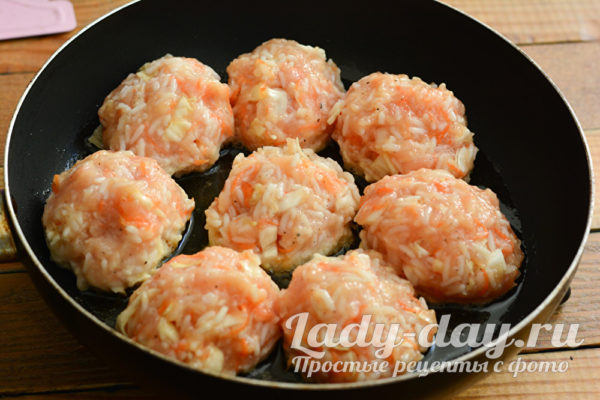 формуем котлеты