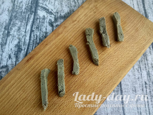 Печень полосками