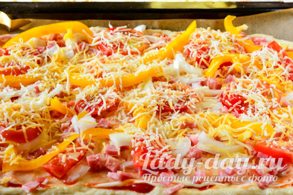 посыпка тертым сыром