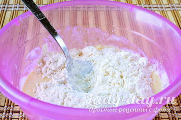 добавление муки