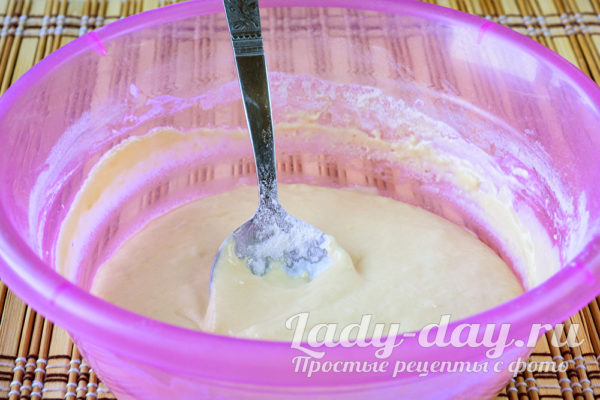 жидкое тесто