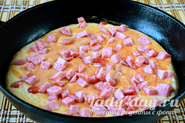 сборка пиццы