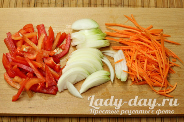 Лук и морковь