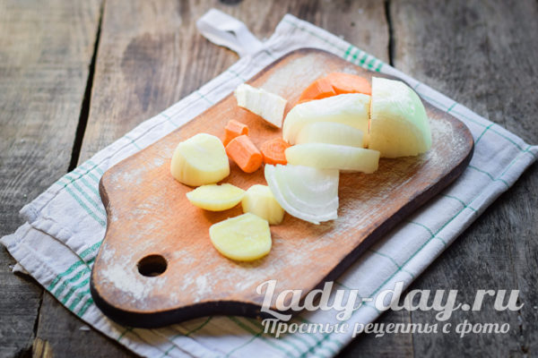 Лук и морковь