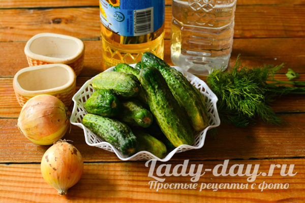 ингредиенты для салата