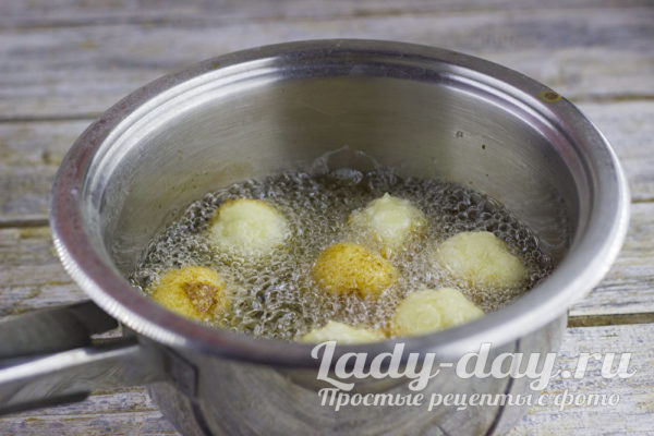 Шарики во фритюре