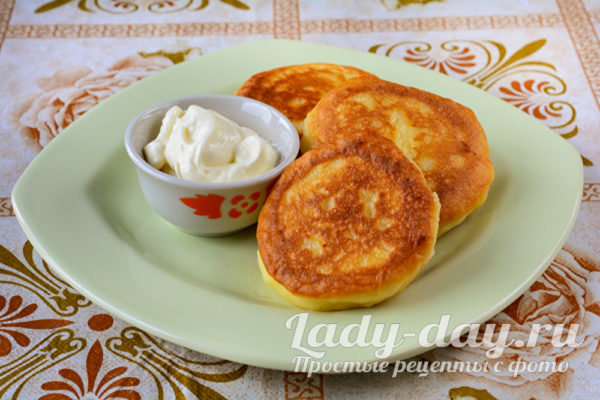 Пышные сырники