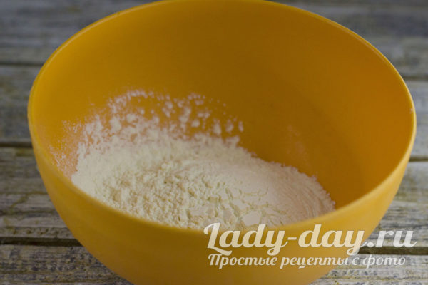 просеянная мука