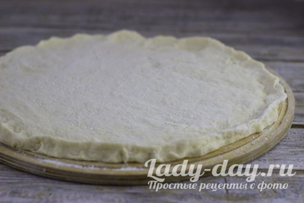 быстрое тесто для пиццы