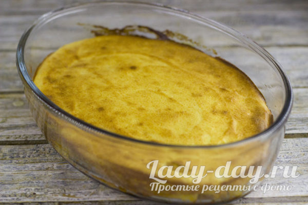 Готовая запеканка