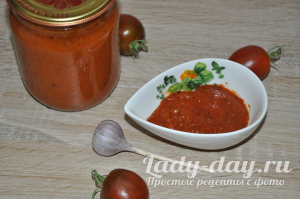 томатный соус на зиму