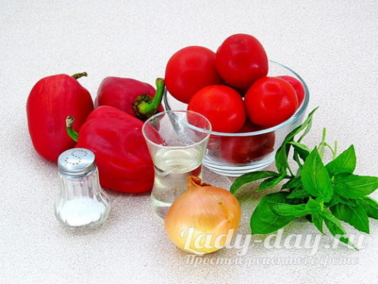 перец и помидоры