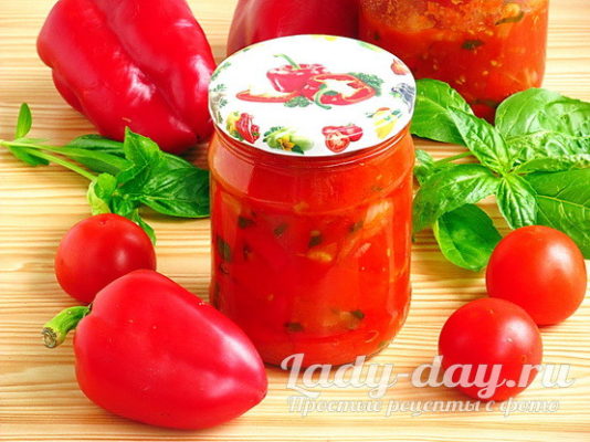 лечо на зиму в мультиварке