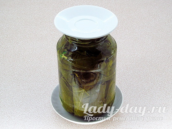 заливаем кипятком