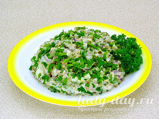 выкладываем на тарелку