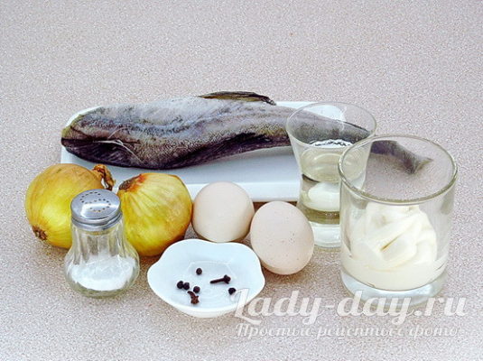 рыбы, яйца, специи