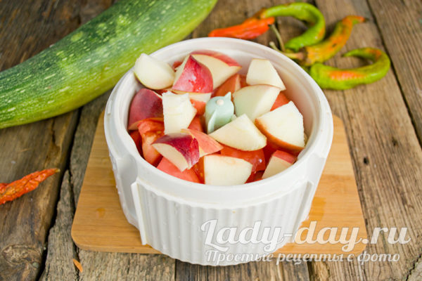 добавить яблоки