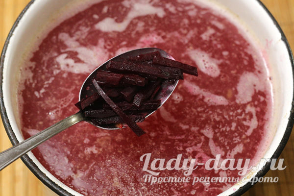 добавляем свеклу