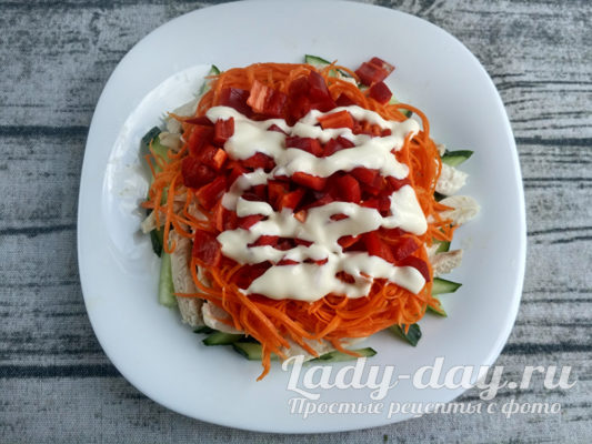 Слой перцев